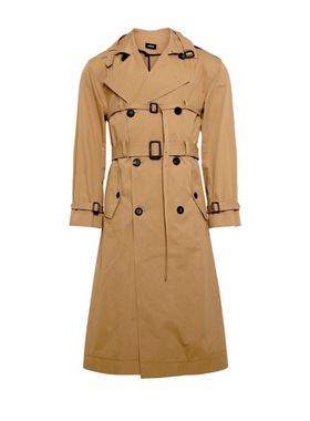 四折 现货 FASICART 法国设计师品牌 EGONLAB 双绑带风衣