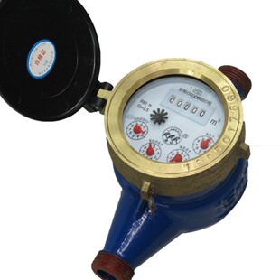 浪花水表家用四分15mm6分自来水水表国标指针冷水表20螺纹止回阀