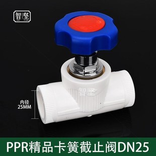 德国进口PPR升降式截止阀阀芯水管阀门热熔阀开关自来水4分6分管