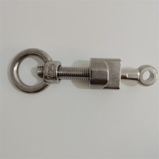 法兰紧固件压力人孔吊环套装304不锈钢螺丝螺杆梅花手柄紧扣件M14
