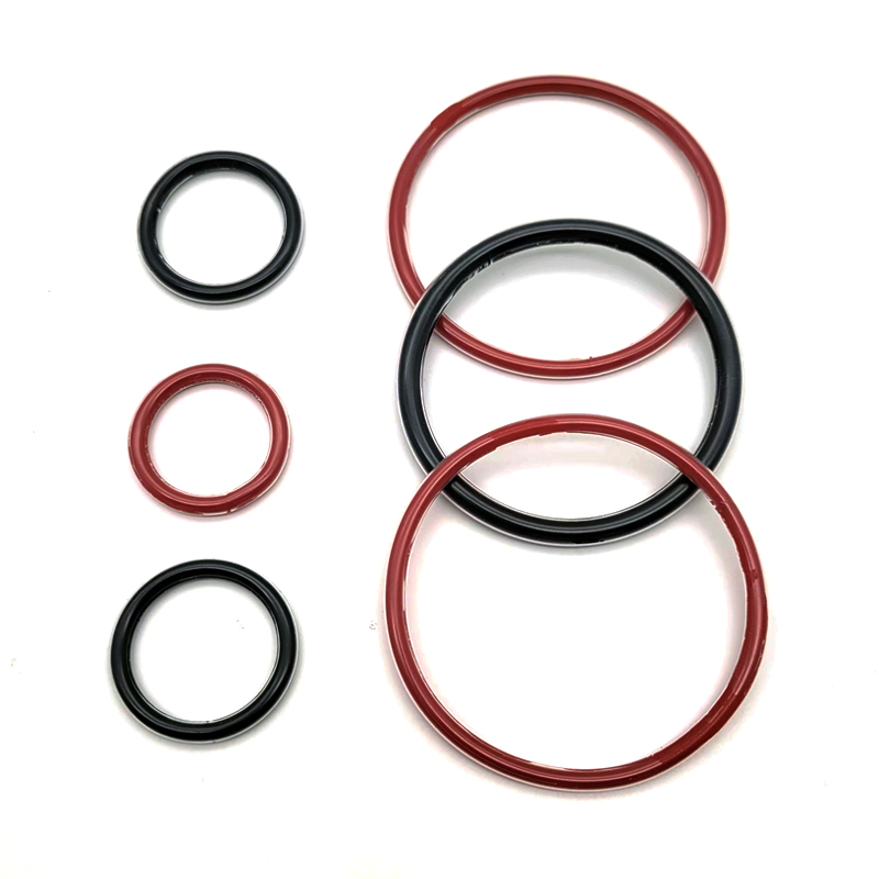 四氟全包覆o型圈FEP包覆密封圈PTEF包裹硅胶氟橡胶圈强耐腐蚀PFA