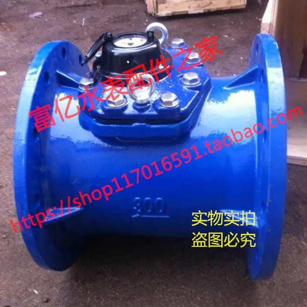 DN300可拆式法兰水表LXLC/G-300E可拆卸立式水表法兰工业冷水表