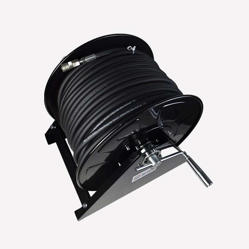 手摇伸缩水管卷盘 花园耐寒冲洗卷盘 高压风炮管气动工具卷管器优