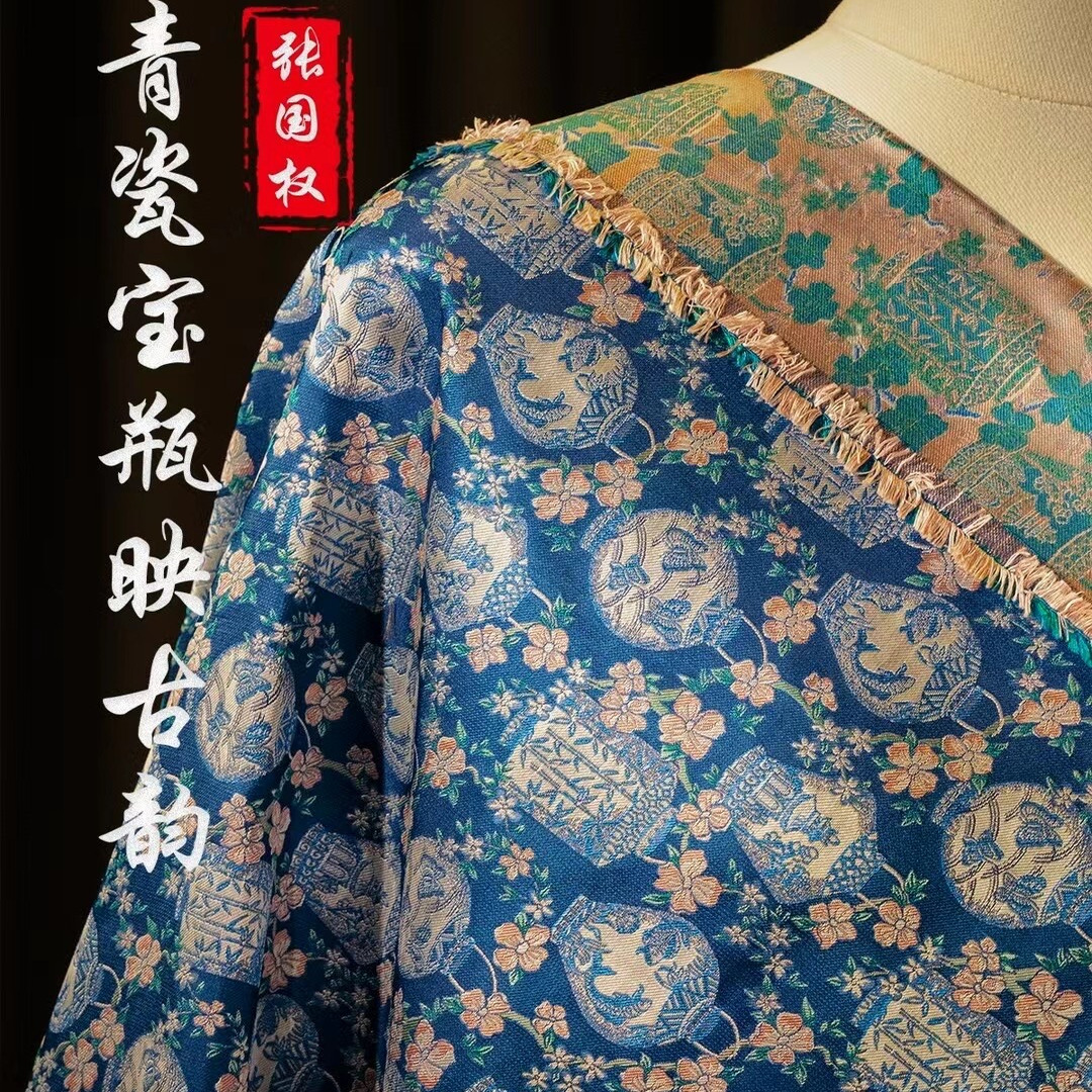 全丝张国权宋锦名家宋锦手作