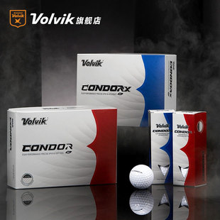 新品 X四层球光面12粒职业golf Volvik沃维克高尔夫球CONDOR