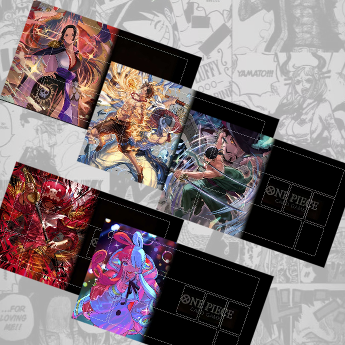 海贼王opcg卡垫单人牌垫playmat DIY桌垫航海桌游决斗盘卡牌垫