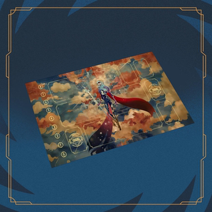 符文战场卡垫桌垫单人牌垫playmat对战垫diy英雄联盟桌游维克托