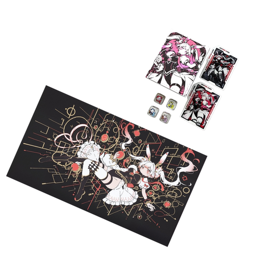 游戏王卡垫卡盒隔板卡骰子码丽丝ocg套装YGO外设playmat dices
