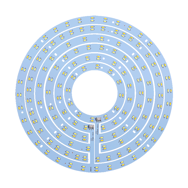 led灯盘圆形吸顶灯芯替换改造灯板三色变光节能灯珠磁吸环形贴片