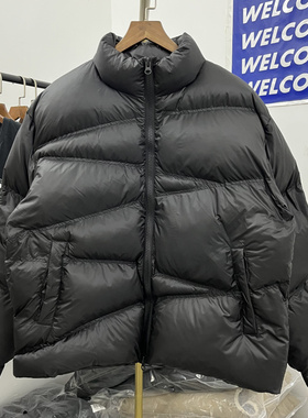 FORGIVENESS巴黎风格冬季美式高街情侣加厚立领羽绒棉服外套男女