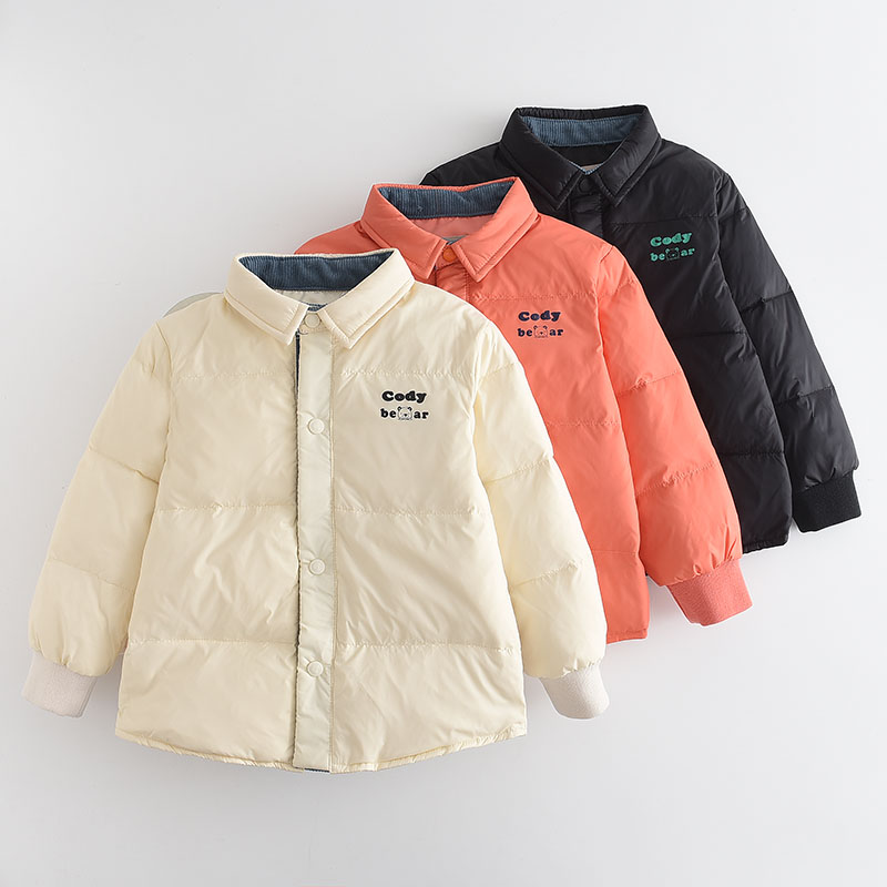 男童加厚羽绒内胆科迪熊