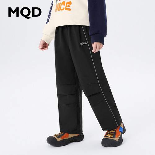 MQD男大童童装工装长裤户外新款