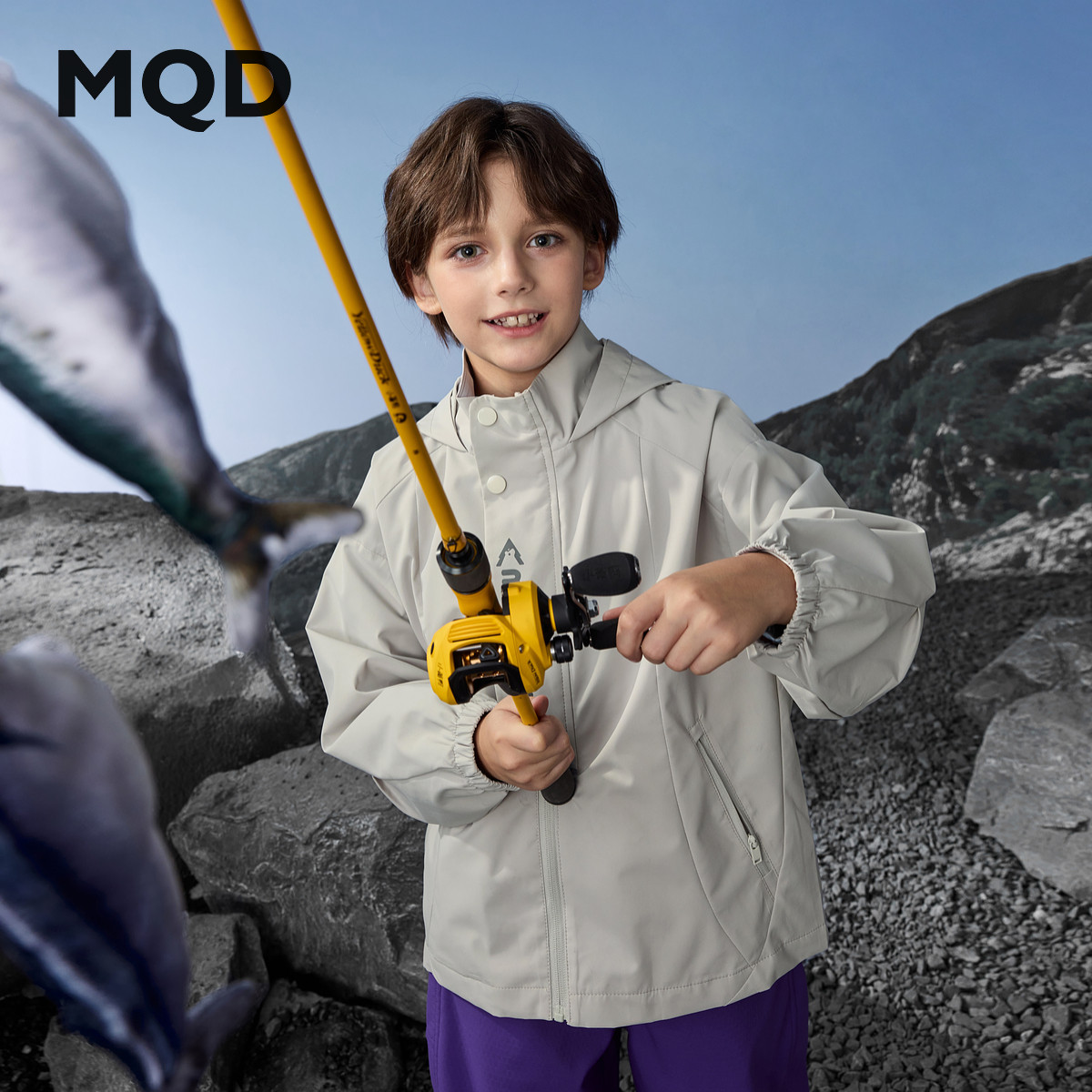 男童25秋新款户外工装服登山露营宽松插肩袖连帽卫衣,童装/婴儿装/亲子装,普通外套,淘宝优惠券,粉丝福利购,淘宝优惠卷