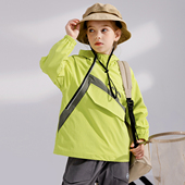 MQ童装 男童防风外套24秋冬新款 儿童户外运动上衣连帽外套