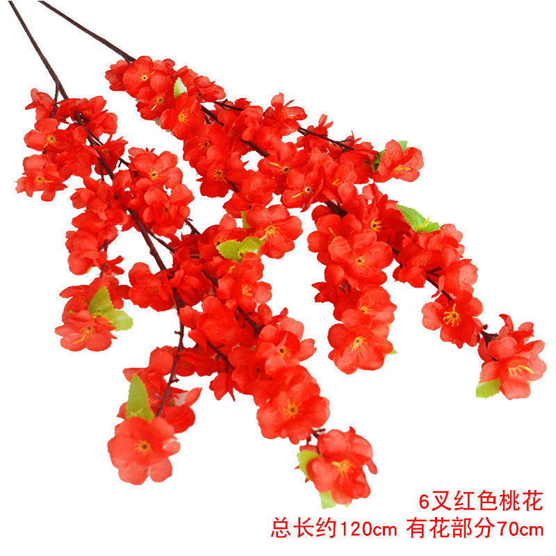仿真樱花枝室外美化树木吊顶图片