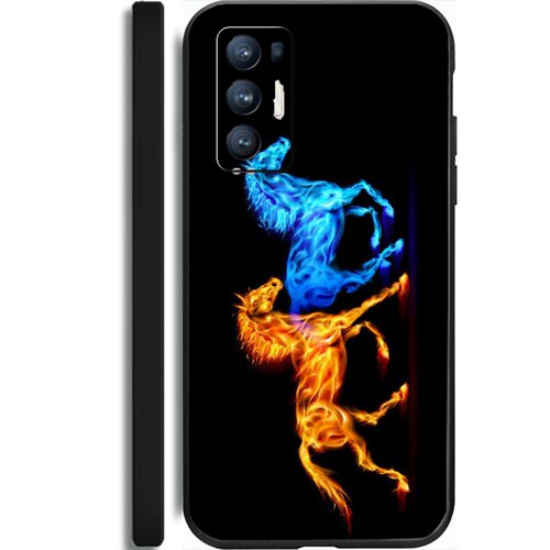 白马 骏马 适用 iQOO Z6/U1/5 SE/Z5/Neo3/pro/Z3/Z1/Neo 5S/U1x/U3x/Z1x/小米10S/10至尊/realme x7手机壳