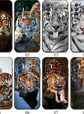 老虎 适用 vivo T1/T1x/T2/T2x/S17 Pro/S16/S16e/S15/S15e/S12/S10/S10e/S9/S9e/S7/S7e/Y70t 手机壳