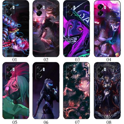 伊芙琳LOL寡妇 适用 vivo S15 Pro/Y33s/T2x/Y77/Y78/Y73t/Y100/Y55s/S17e/Y32/Y33e/Y21S/Y21/T1/y77手机壳