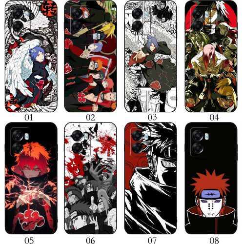 火影忍者晓 适用 华为 nova 11i/vivo Y77t/麦芒20/畅享60 Pro/畅玩50 Plus/荣耀100/80/X50i/10 SE手机壳