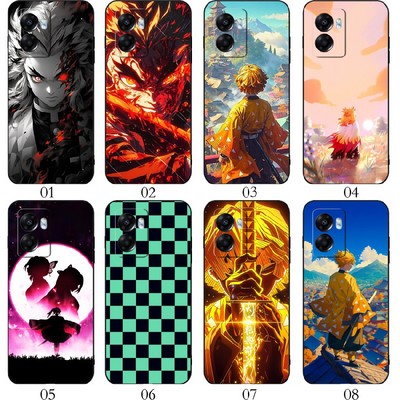 鬼灭之刃 适用OPPO Reno 11/A58x/8/7 SE/A57/K10/A2/A1/9 Pro+/A36/vivo S15e/S17e/Y77t/Y77e/Y78m手机壳