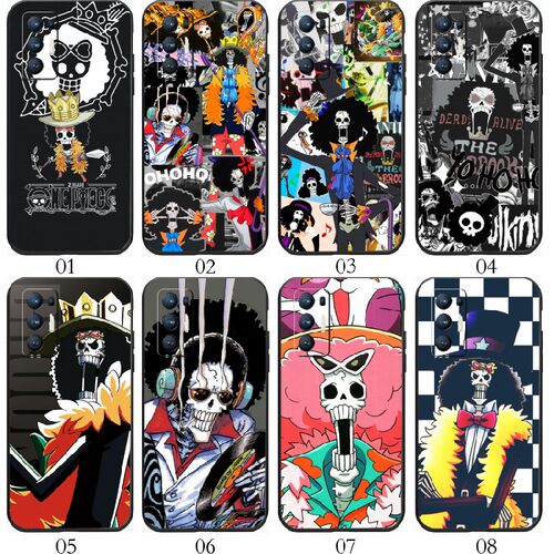 布鲁克 海贼王 适用 红米 Note 9 4G/Q2/10 pro/K50 至尊/K60/realme V5/x7/V15/Note 11 SE/Q3/手机壳