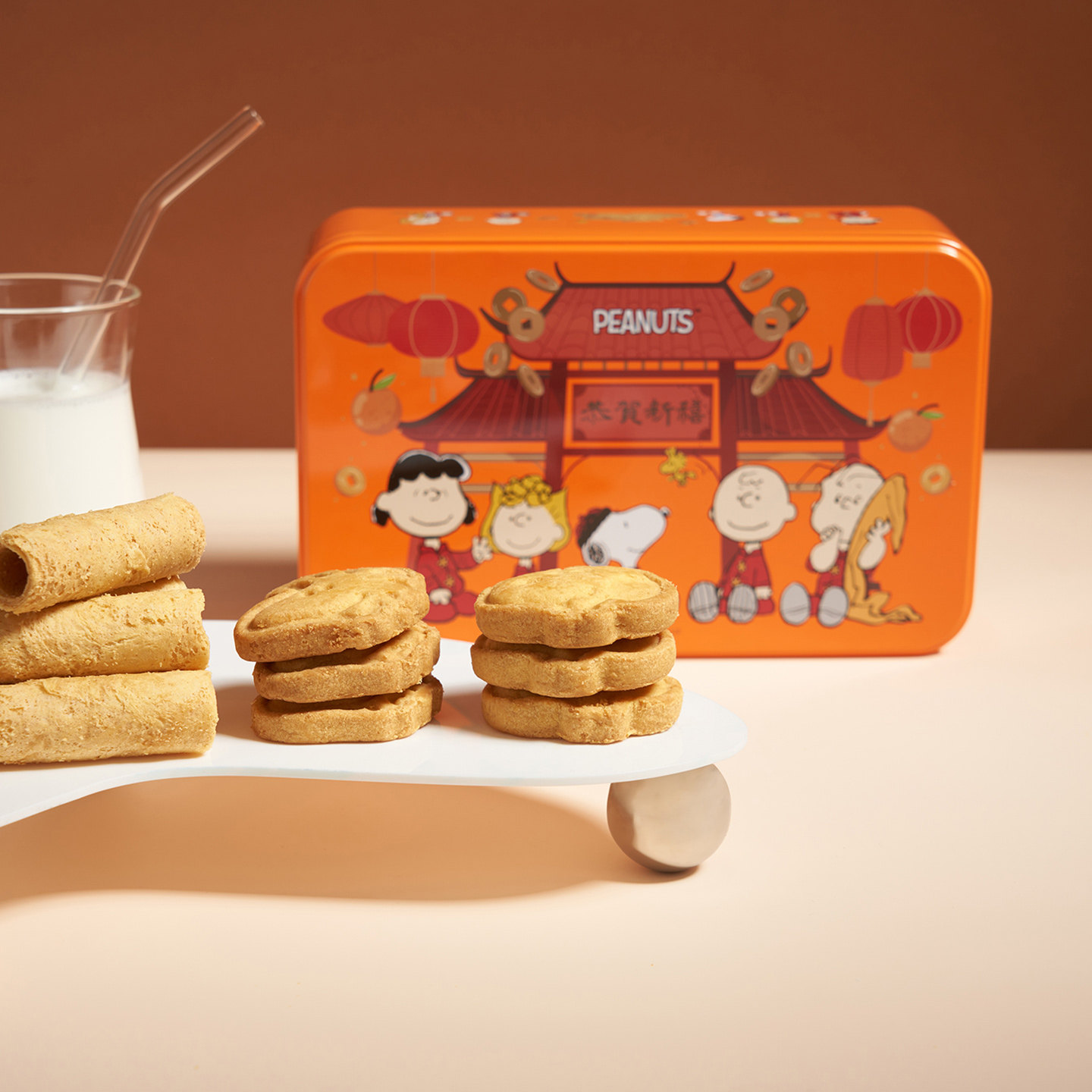 澳门英记SNOOPY金银满屋礼盒新款年货礼品送礼装新年伴手礼春节