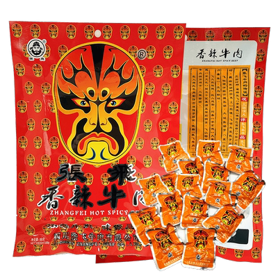 四川特产张飞88g阆中成都牛肉干