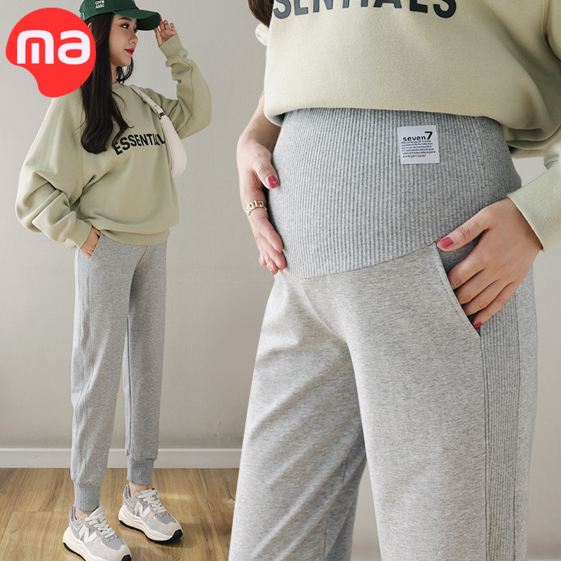 孕妇裤子运动裤春秋外穿孕早期加绒加厚冬季休闲裤宽松小个子卫裤,孕妇装/孕产妇用品/营养,孕妇打底裤,淘宝优惠券,粉丝福利购,淘宝优惠卷