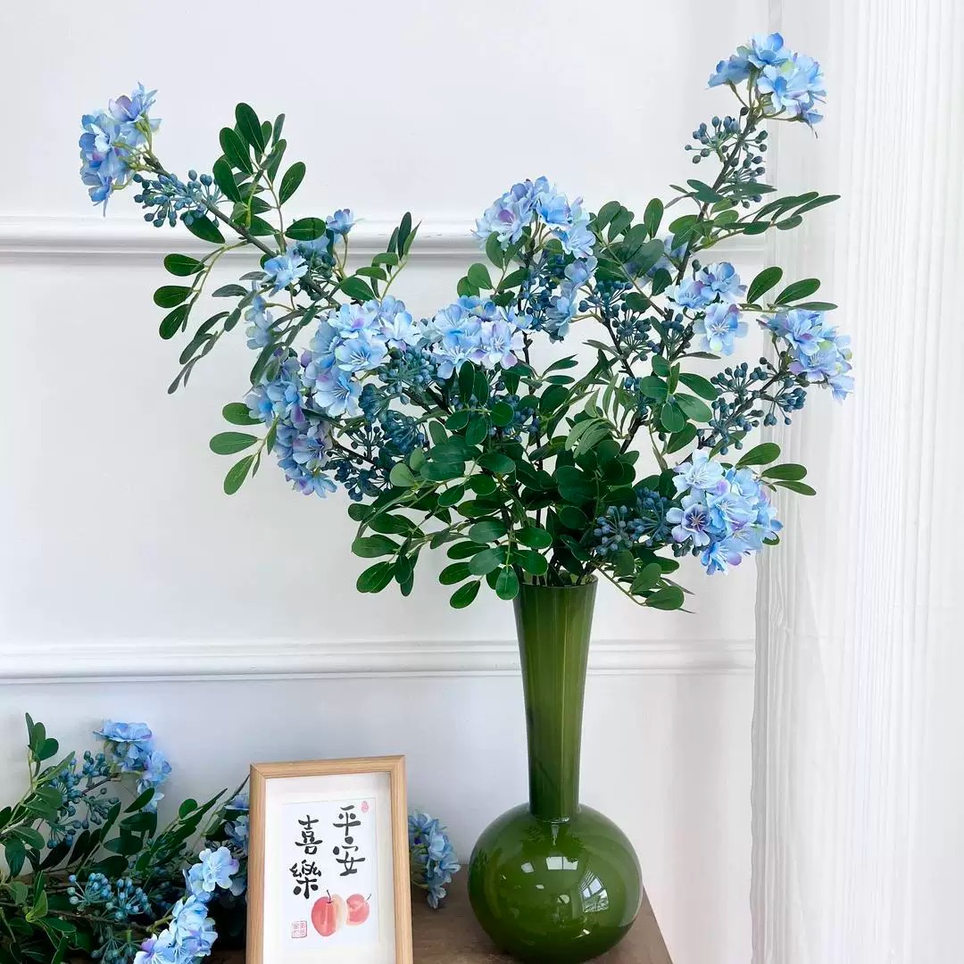 高品质新款仿真花含笑花假花插花