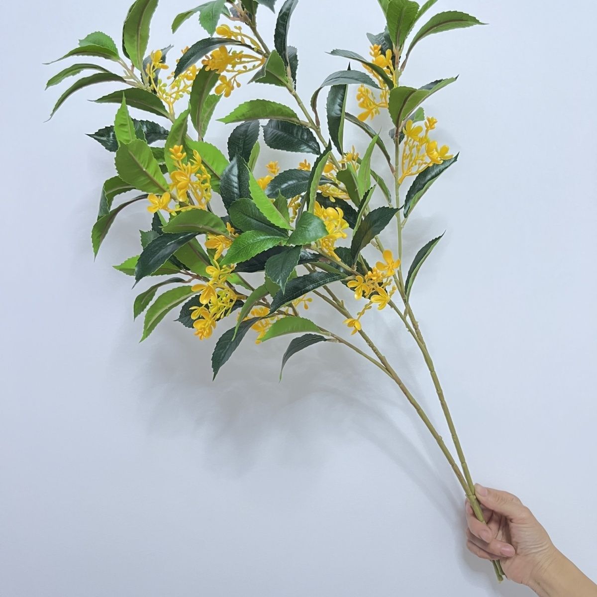 新款仿真花桂花摄影道具花束假花