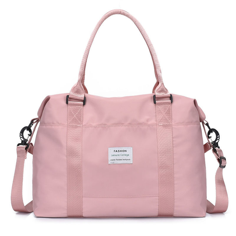 尼龙防水布包百搭帆布多隔层手提包牛津布多功能单肩行李箱旅行包