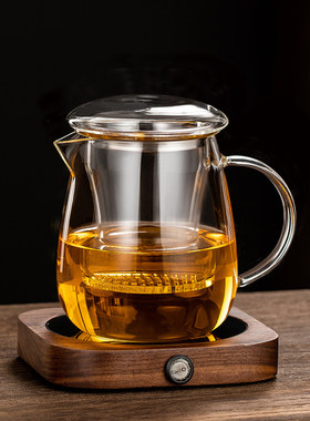 耐高温玻璃泡茶杯茶水分离花茶杯
