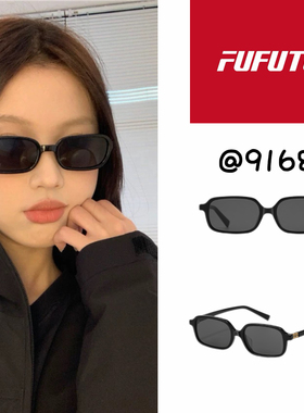 Jennie同款窄框墨镜女款2026新款时尚百搭拍照显脸小高级感太阳镜