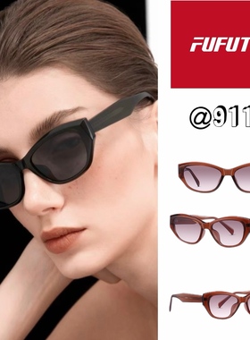 99PERCENT防晒墨镜女款2026新款高级感时尚百搭近视猫眼太阳镜男