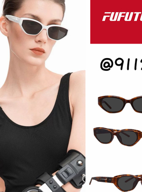 99PERCENT猫眼墨镜女款2026新款高级感时尚玳瑁近视防晒太阳镜男