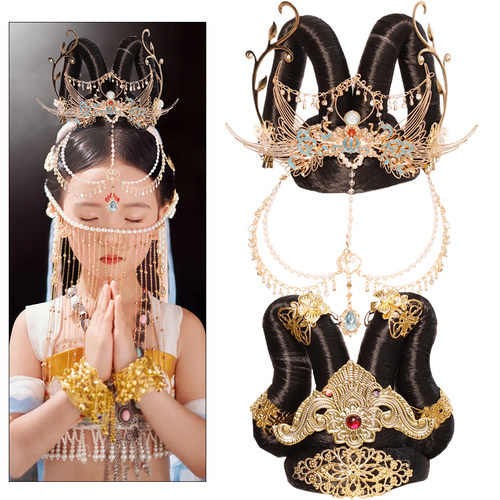 敦煌发髻饰品组合儿童