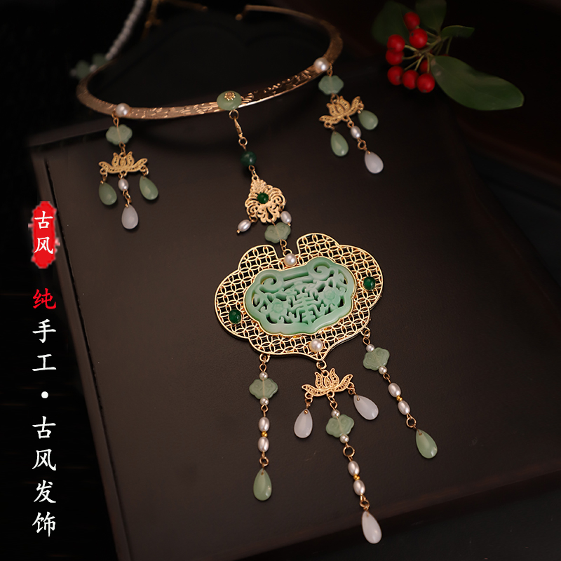 古风璎珞璎珞项圈流苏项圈合金