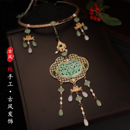 古风璎珞璎珞项圈流苏项圈合金