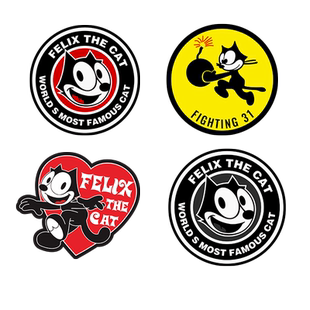 FELIX菲利克斯猫车贴拉花笔记本手机机箱贴纸摩托电动车反光车贴