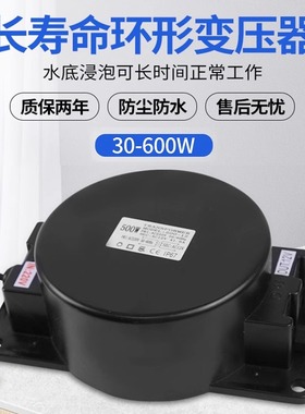 厂家直销防水变压器220V转AC12V/24V 水下灯户外灯具专用交流器