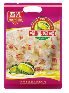 春光海南特产160g有嚼劲奶糖