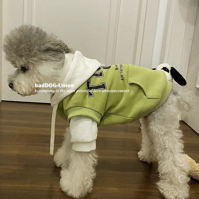 小狗狗四脚护肚衣秋冬衣服冬季衣服保暖猫咪衣雪纳瑞比熊包肚衣