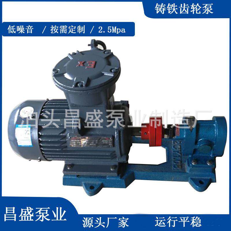2cy系列铸铁齿轮泵柴机油泵输送重油泵渣油泵泵头厂家