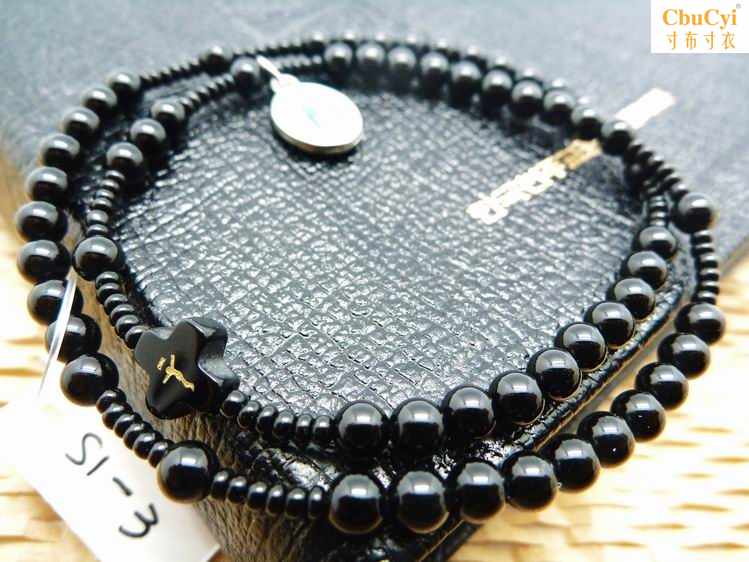 免邮 [s1-3] 天主教玫瑰经五端念珠 黑玛瑙苦像十字架多|ruв категории Украшения,ювелирные изделия, браслет - от Buy2taobao.com для оказания профессиональной услуги покупки агента Taobao