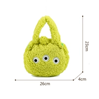 (#3025) Зеленый три -эй -монстр