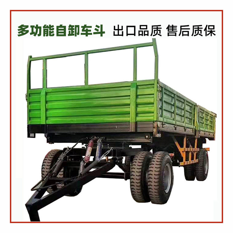 农用拖挂车10吨自卸气刹