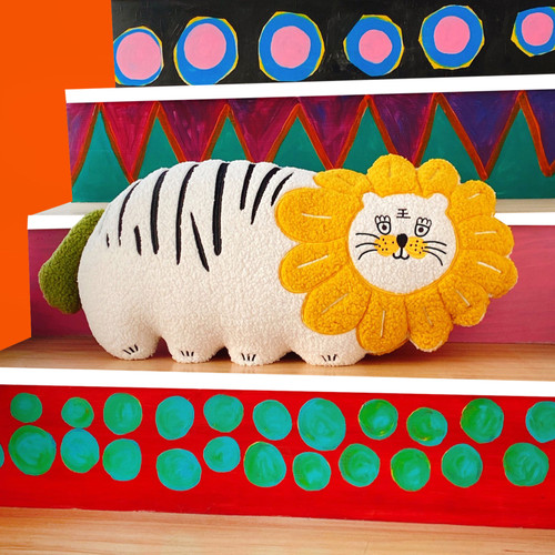 uodycoco虎虎生FA抱枕靠垫公仔