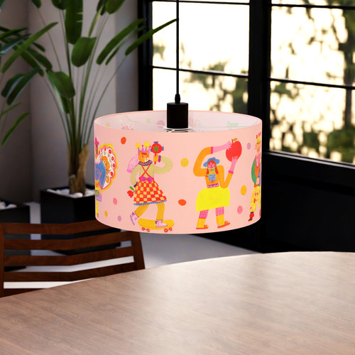 uodycoco原创艺术个性布艺吊灯