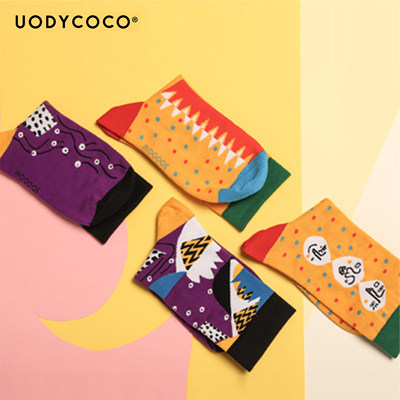 uodycoco街头潮袜运动滑板男女