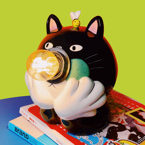 uodycoco家居可爱陶瓷原创台灯